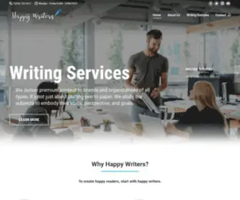 Happywriters.co(What Can We Say) Screenshot