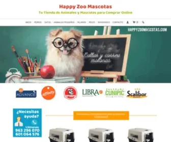 Happyzoomascotas.com(Tu tienda de mascotas online) Screenshot