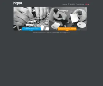 Hapro.no(Startside) Screenshot