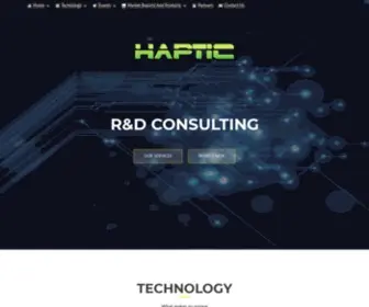 Haptic.ro(Feel the technology) Screenshot