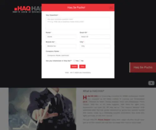 HaqHai.com(Haq Hai) Screenshot