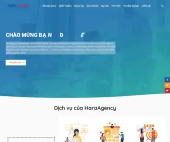 Haraagency.asia(Đơn vị tiên phong triển khai Marketing đa kênh toàn diện) Screenshot