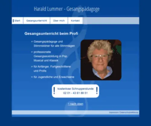 Harald-Lummer.de(Harald Lummer) Screenshot