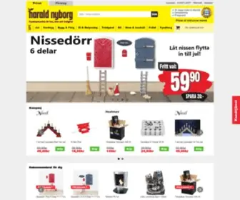 Harald-Nyborg.se(Fyndmarknaden för hus) Screenshot