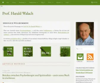 Harald-Walach.de(Harald Walach) Screenshot