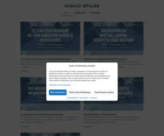 Haraldmueller.io(Harald Müller) Screenshot