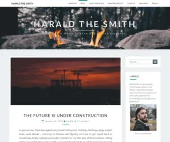 Haraldthesmith.com(Where skill meets science and stories are made) Screenshot