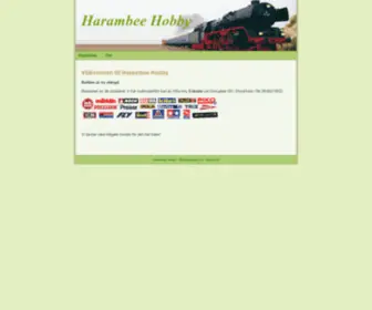 Harambee.se(Harambee Hobby) Screenshot