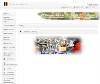 Harapan-Bangsa.com(HARAPAN BANGSA TRAINER CENTER INDONESIA) Screenshot