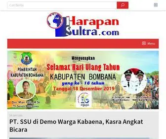 Harapansultra.com(Harapan Sultra .COM) Screenshot