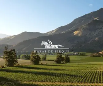 Harasdepirque.com(Haras Wines) Screenshot