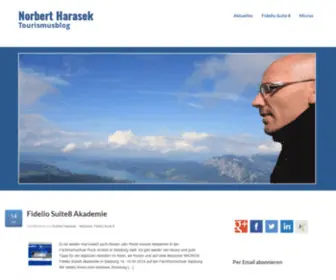 Harasek.at(Tourismusblog) Screenshot
