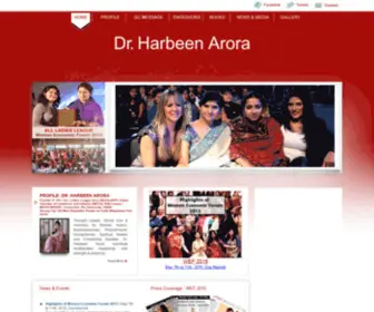 Harbeenarora.in(Dr. Harbeen Arora) Screenshot