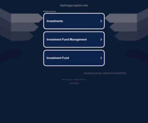 Harbingercapital.com(Harbinger) Screenshot