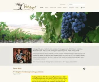 Harbingerwinery.com(Harbinger Winery) Screenshot