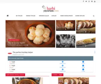 Harbiyiyorum.com(Restoranlar, Gurme, Yemek, En) Screenshot