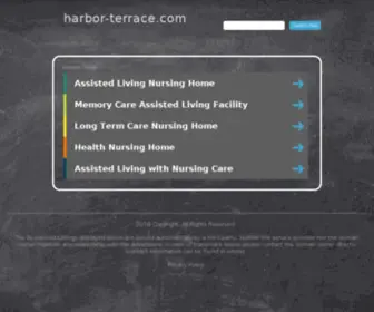 Harbor-Terrace.com(Lodging) Screenshot