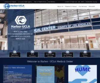 Harbor-Ucla.org(The mission of Harbor) Screenshot