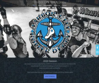 Harborcityrollerderby.com(Harbor City Roller Derby) Screenshot