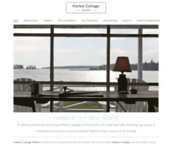 Harborcottagemaine.com(Harbor Cottage Maine) Screenshot