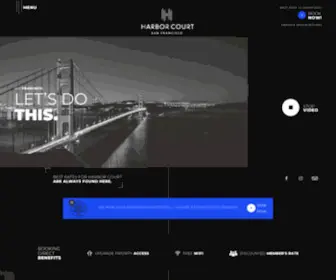 Harborcourthotel.com(Harbor Court Hotel) Screenshot
