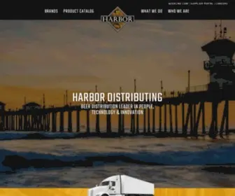 Harbordistributingllc.com(Harbor Distributing) Screenshot