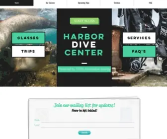 Harbordive.com(Scuba Lessons) Screenshot