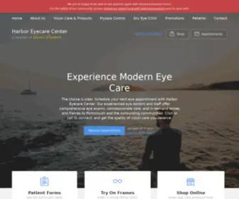 Harboreyecare.com(Eye Doctor in Portsmouth NH) Screenshot