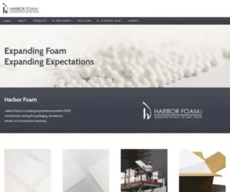 Harborfoam.com(Harborfoam) Screenshot