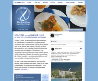 Harborhaus.com(Harbor Haus Restaurant) Screenshot