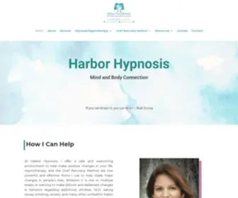 Harborhypnosis.com(Hypnotherapy Services) Screenshot