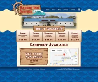 Harborinnva.com(Harbor Inn Seafood) Screenshot