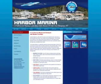 Harbormarina.com(A Full Service Marina in East Hampton) Screenshot