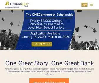 Harborone.com(HarborOne Bank) Screenshot