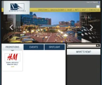 Harborplace.com(Harborplace) Screenshot