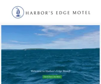 Harborsedgemotel.com(Bayfield Wisconsin) Screenshot