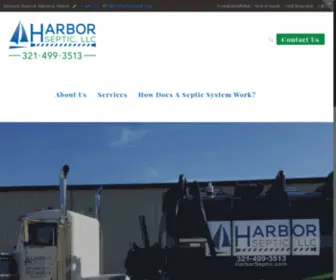 Harborseptic.com(Septic Tank Installation Brevard County Fl) Screenshot