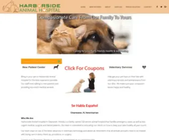 Harborsideanimalhospital.com(Harborside Animal Hospital) Screenshot