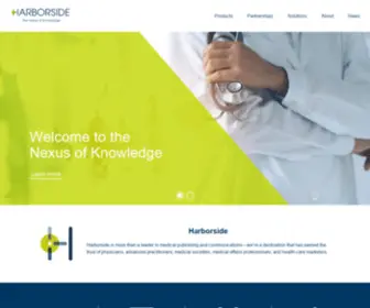 Harborsidepress.com(The Nexus of Knowledge) Screenshot