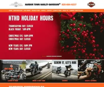 HarbortownHD.com(Harbor Town Harley) Screenshot