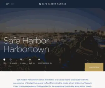 Harbortownmarina-Fortpierce.com(Harbortown Marina) Screenshot