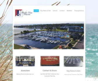 Harborviewmarina.com(Harbor View Marina) Screenshot