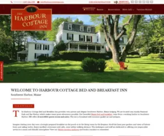 Harbourcottageinn.com(Bed and Breakfast in Southwest Harbor) Screenshot