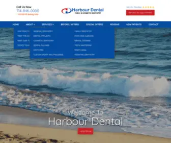 Harbourdentaloc.com(Harbour Dental) Screenshot