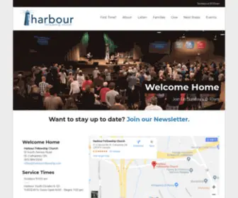 Harbourfellowship.com(Harbour Fellowship Church) Screenshot