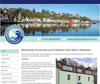 Harbourguesthouse-Tobermory.com(Harbour Guest House bed & breakfast accommodation in stunning Tobermory) Screenshot