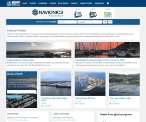 Harbourguides.com(Harbour Guides) Screenshot