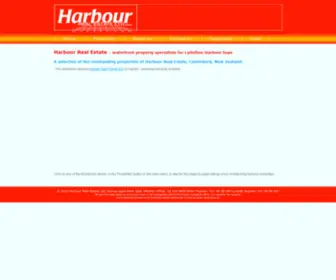 Harbourrealestate.co.nz(Harbour Real Estate MREINZ) Screenshot