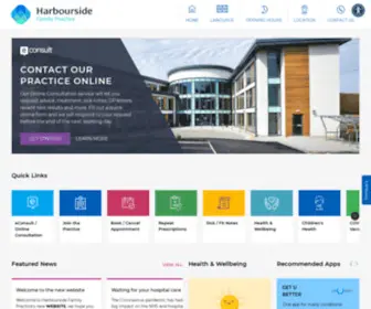 Harboursidefmp.nhs.uk(Harbourside Family Practice) Screenshot