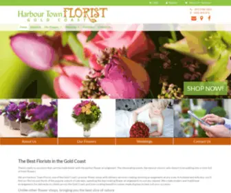 Harbourtownflorist.com.au(Best Florist & Online Flower Delivery in Labrador) Screenshot